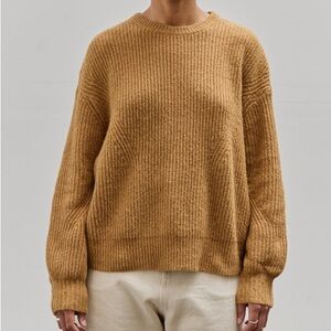 Abercrombie & Fitch Knit Sweater Womens sz Xs  Tan